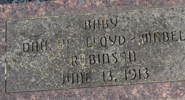 infant Robinson infant Robinson