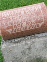 Infant son of Samson & Alice Clayton