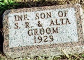 Infant Son Of S.R. & Alta Groom Infant Son Of S.R. & Alta Groom