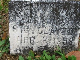 Infant Son Clayton