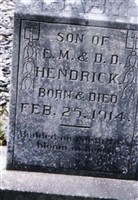 Infant Son Hendricks Infant Son Hendricks