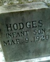 Infant Son Hodges Infant Son Hodges