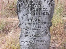 (Infant Son #1) Perdue