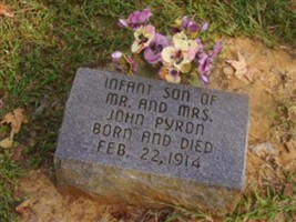 Infant Son Pyron Infant Son Pyron
