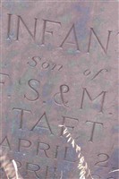Infant son Taft
