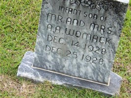 Infant Son Womack Infant Son Womack