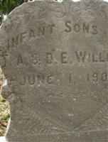 Infant sons Williard