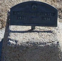 Infant W. A Hammer Infant W. A Hammer