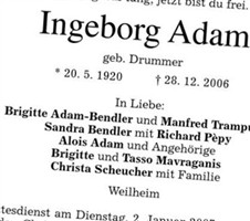 Ingeborg Drummer Adam