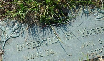 Ingeborg H. Yeager Ingeborg H. Yeager