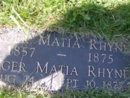Inger Matia Rhyne Inger Matia Rhyne