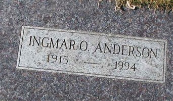 Ingmar O Anderson Ingmar O Anderson