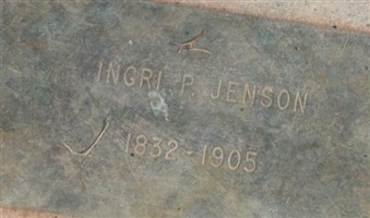 Ingri "Lucy" Pearson Jenson Ingri "Lucy" Pearson Jenson