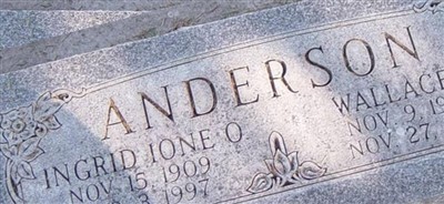 Ingrid Lone Olson Anderson