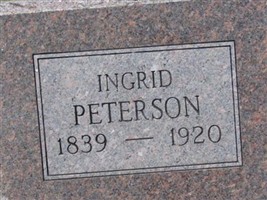 Ingrid S. Peterson Ingrid S. Peterson