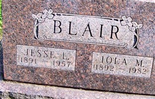 Iola M Blair Iola M Blair
