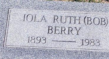 Iola Ruth "Bob" Berry