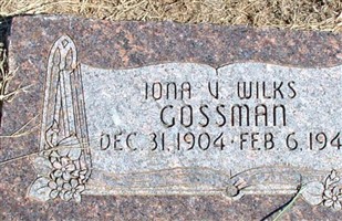 Iona V. Wilks Gossman