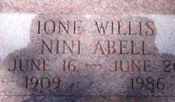 Ione Willis Nini Abell Ione Willis Nini Abell