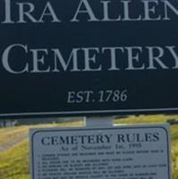 Ira Allen Cemetery