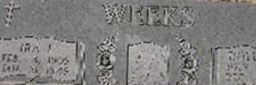 Ira Ebenezer Weeks Ira Ebenezer Weeks