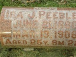 Ira J. Peebles Ira J. Peebles