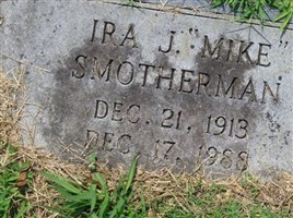 Ira (Mike) J Smotherman, Sr