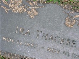 Ira T. Thacker Ira T. Thacker