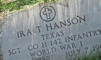 Ira Temple Hanson Ira Temple Hanson