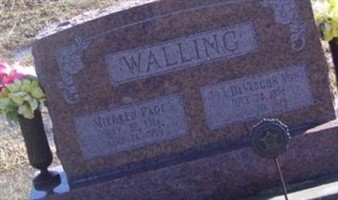 Ira "Von" DeVaughn Walling