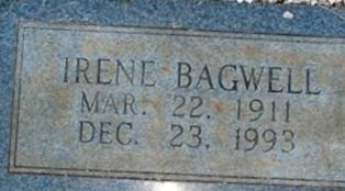 Irene Adams Bagwell
