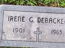 Irene G. DeBacker Irene G. DeBacker