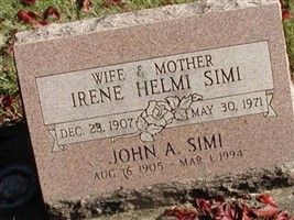 Irene Helmi Simi Irene Helmi Simi