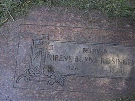Irene Kathryn Burns Reisinger