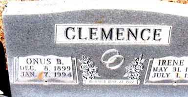 Irene M Middleton Clemence