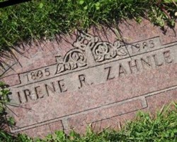 Irene R. Zahnle Irene R. Zahnle