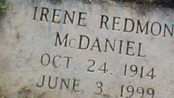 Irene Redmon McDaniel Irene Redmon McDaniel