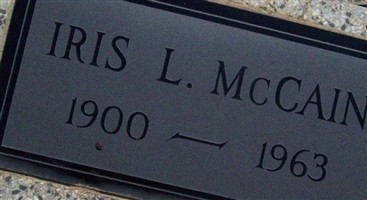 Iris L McCain
