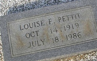Iris Louise Fricks Pettit