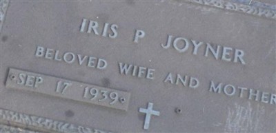 Iris P Joyner