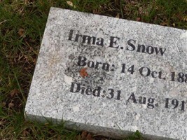 Irma E Snow Irma E Snow