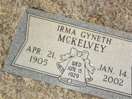 Irma Gyneth Hess McKelvey Irma Gyneth Hess McKelvey