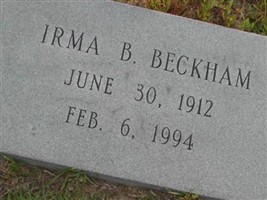 Irma Hilton Brewer Beckham Irma Hilton Brewer Beckham