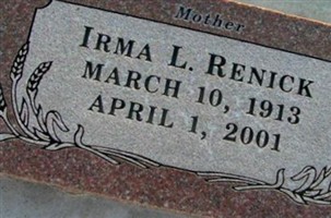Irma Lavaune Samuelson Renick