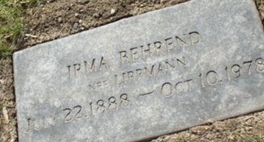 Irma Lippmann Behrend