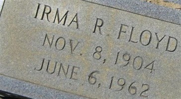 Irma R. Floyd Irma R. Floyd