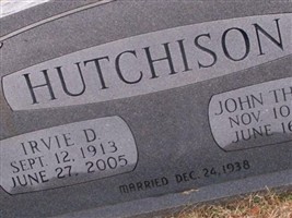 Irvie D. Nelms Hutchison Irvie D. Nelms Hutchison