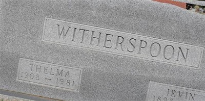 Irvin Neal Witherspoon