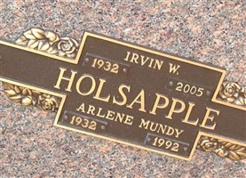 Irvin W. Holsapple Irvin W. Holsapple