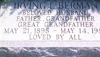 Irving L. Berman Irving L. Berman